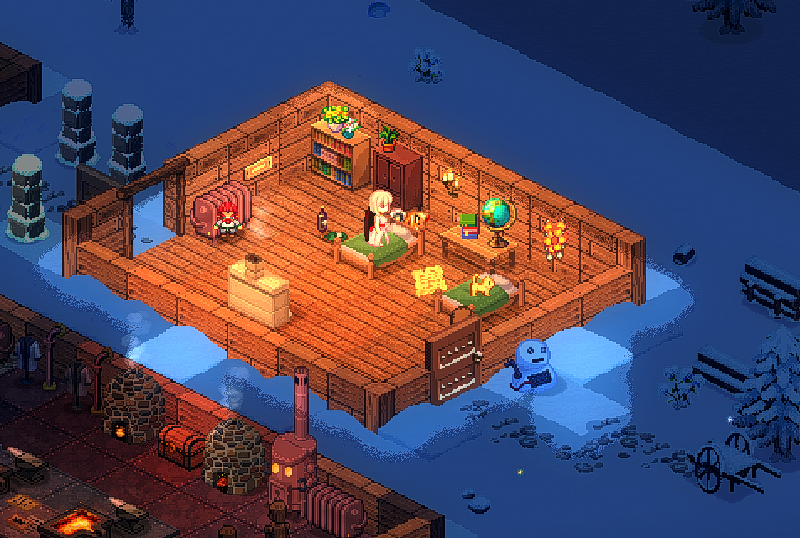 File:NE, in the bedroom with Garokk, on bed.png