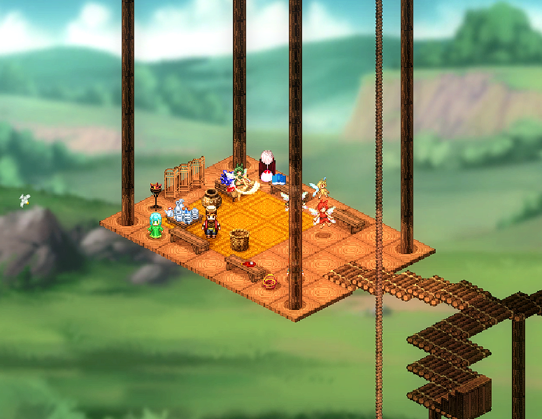 File:2F NW, Corner of exterior souvernir shop, behind book. Not the souvenir shop located near the bakery, but the one on the way to 3F.png